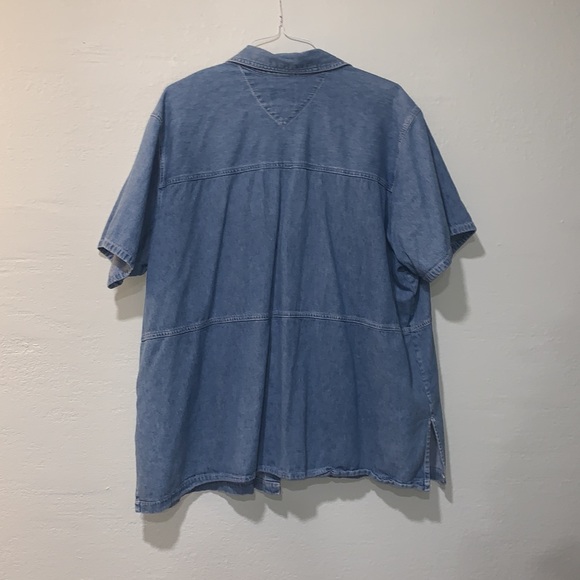 Blue jean womens blouse - Picture 2 of 3
